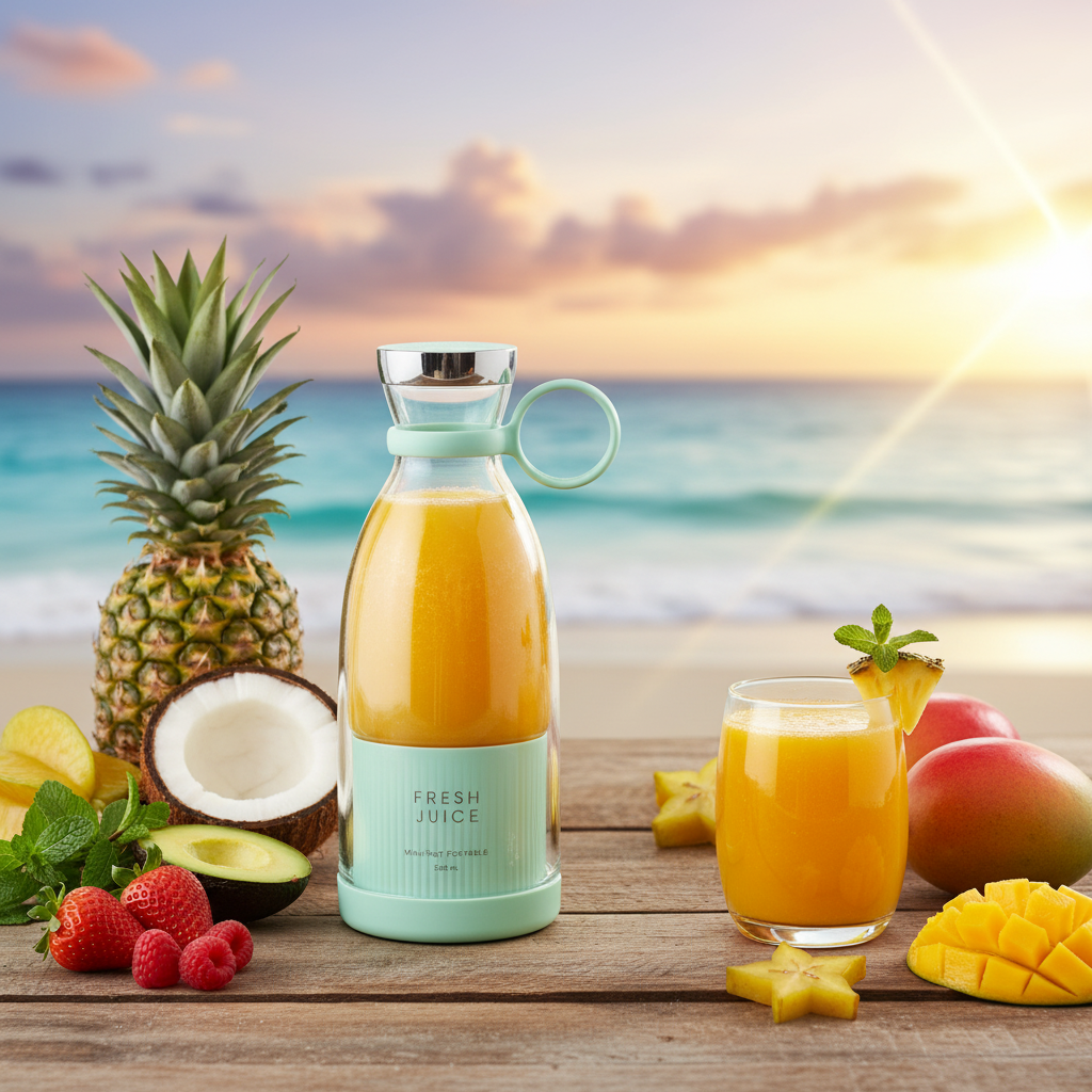 Portable electric blender
