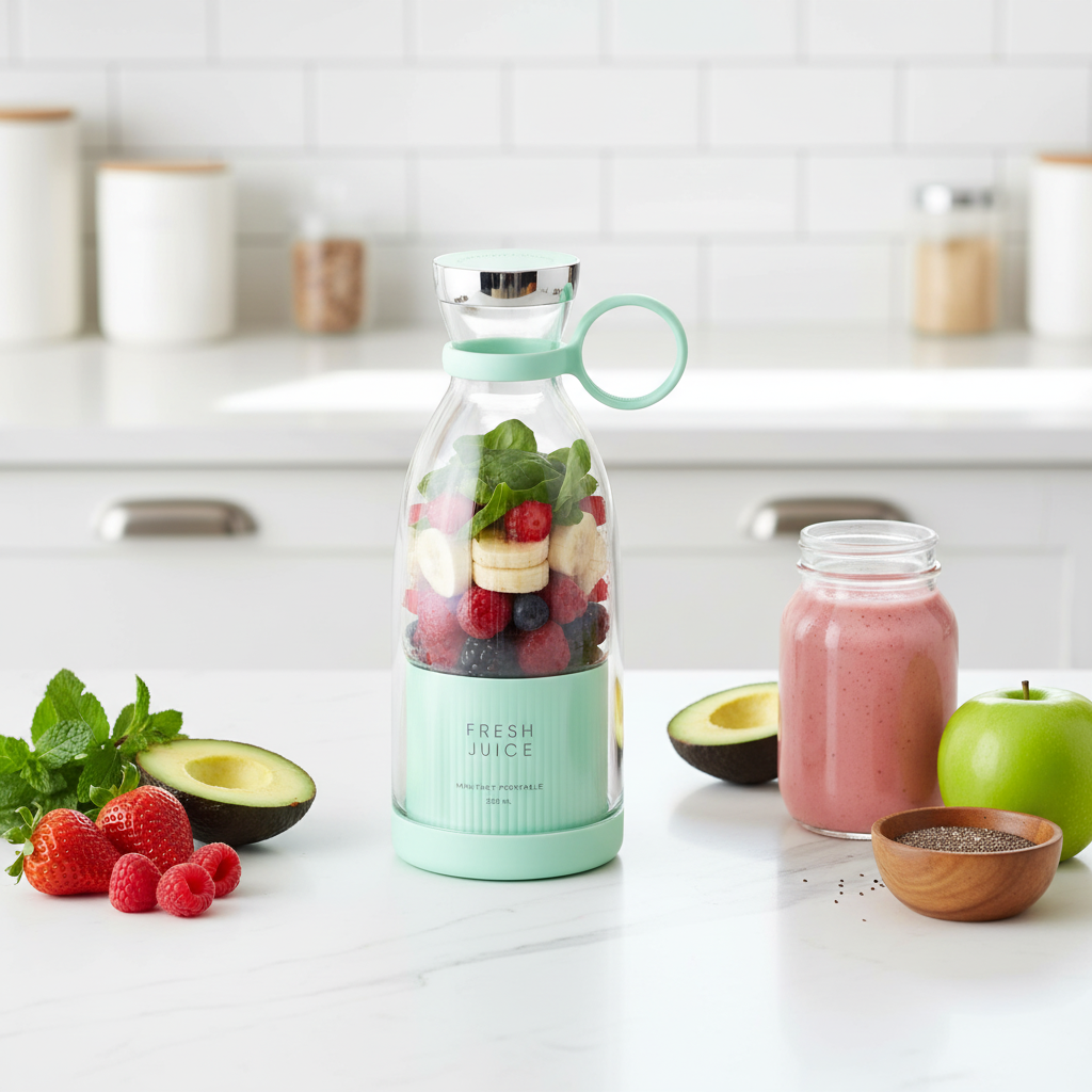 Portable electric blender